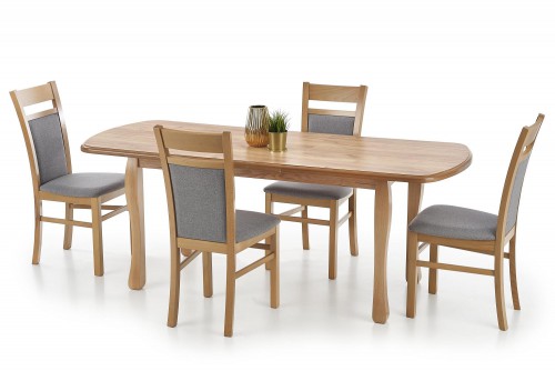 Обідній cтіл ARNOLD Halmar дуб крафт 150-190x80x75 см